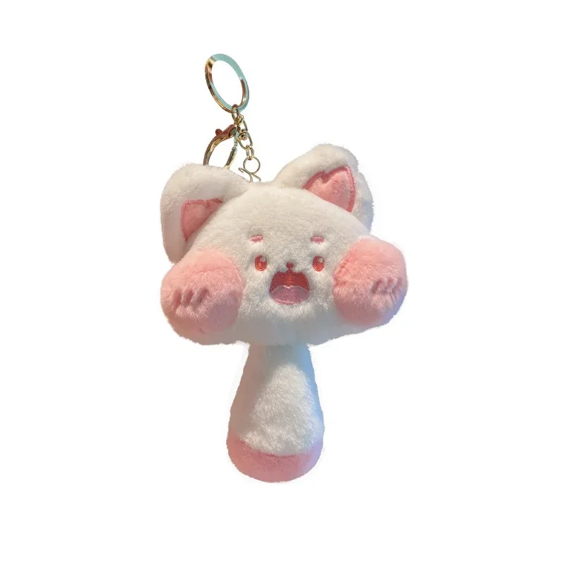 Creative Cartoon Hot Fat Cat with Tail Plush Coin Purse Key Chain Bag Pendant Kawaii Stuffed Animals Plushes Birthday Gifts Kids