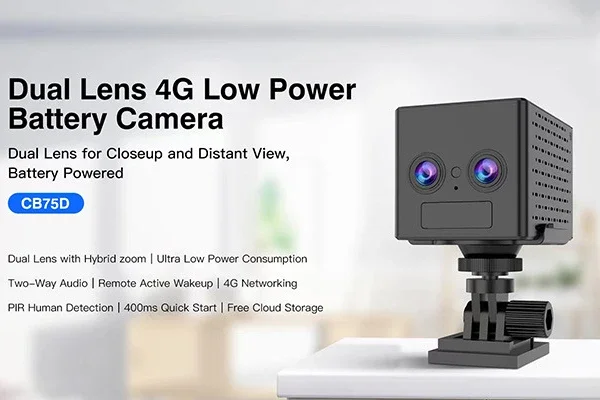 

Okam4G двусторонняя голосовая камера внутренней связи, бинокулярная камера с зумом, низкое энергопотребление, аккумулятор, без подключения, домашний мониторинг