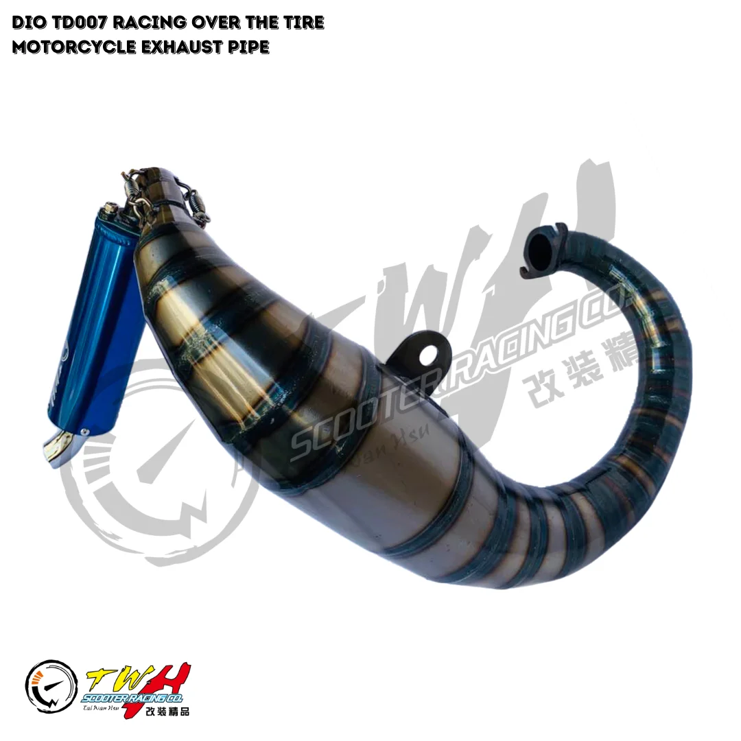 

Equipment Smart Library TWH DIO TD007 Racing Over The Tire Motorcycle Exhaust Pipe For Honda