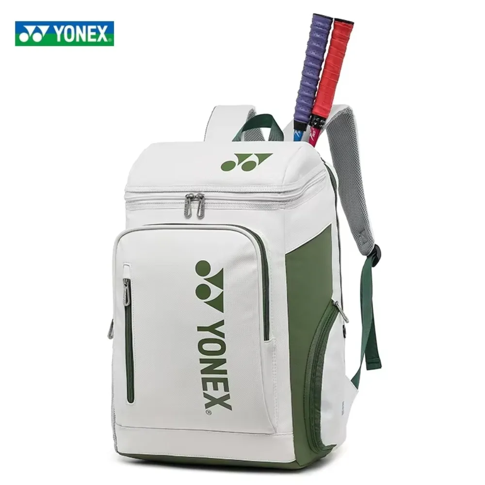 YONEX Sports Racket Bag for Badminton Tennis, Fits 2-3 Rackets, Large Capacity With Independent Shoe Compartment Unisex