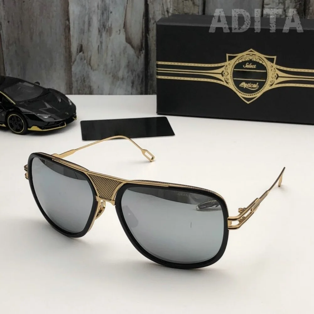 

ADITA DA2077 Size 63-10 Top High Quality Sunglasses for Men and Women Luxury Brand Designer Fashion sunglasses UV400 With box