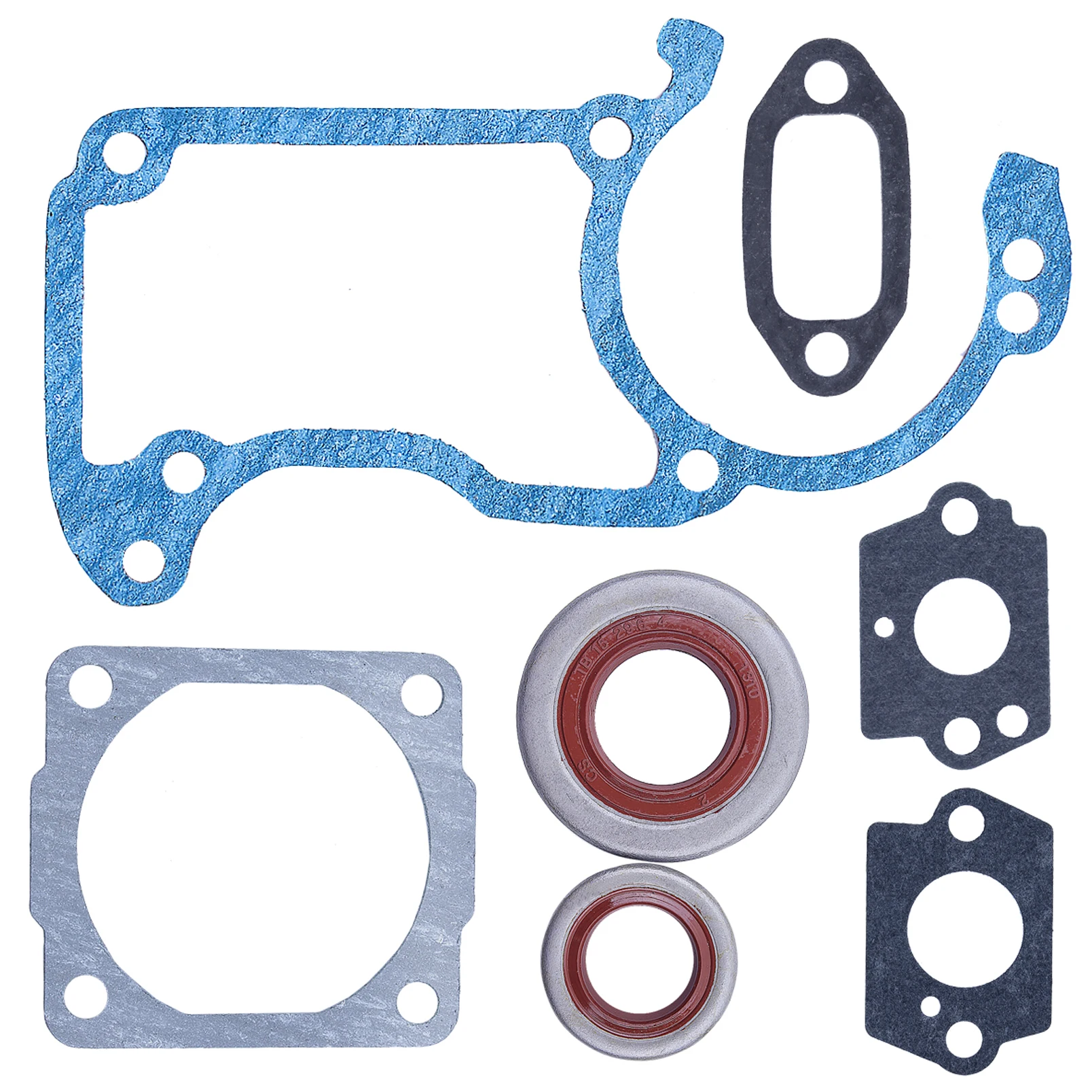 Gasket Set with Oil Seal For Stihl MS240 MS260 024 026 Chainsaws Parts Replace 1121 029 0500