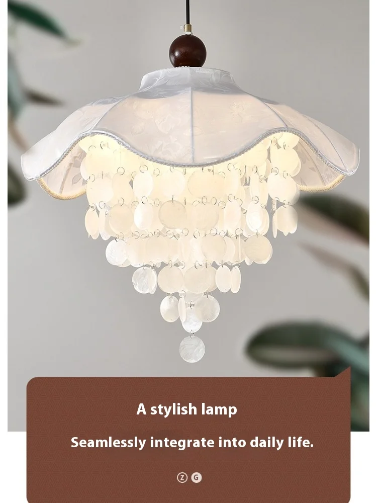 French restaurant/room/bedroom/designer style artistic atmosphere pendant light bedroom room lighting