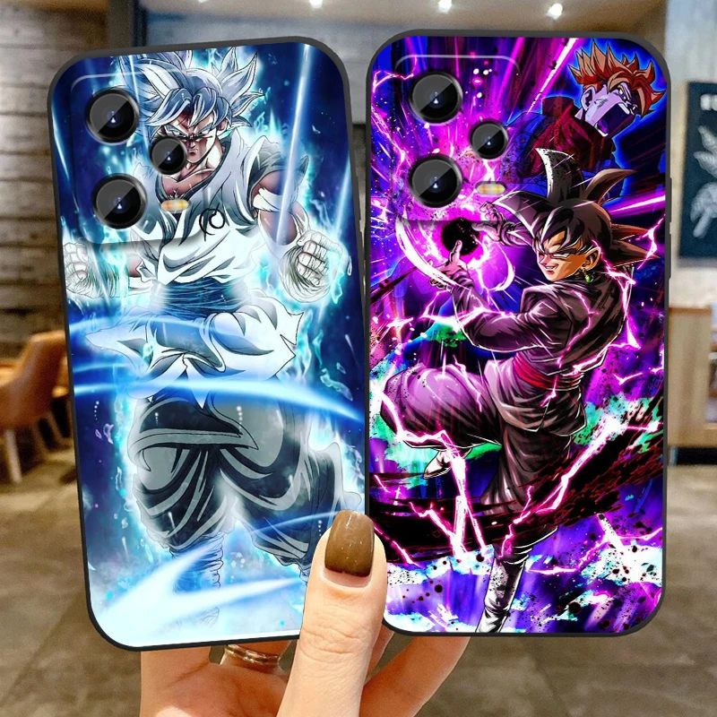 G-Goku D-Dragon Ball Z Art For Xiaomi Redmi Note 13 12R 12 12S Turbo 11 11T 11S 10 10S Pro Plus 5G Black Back Phone Case