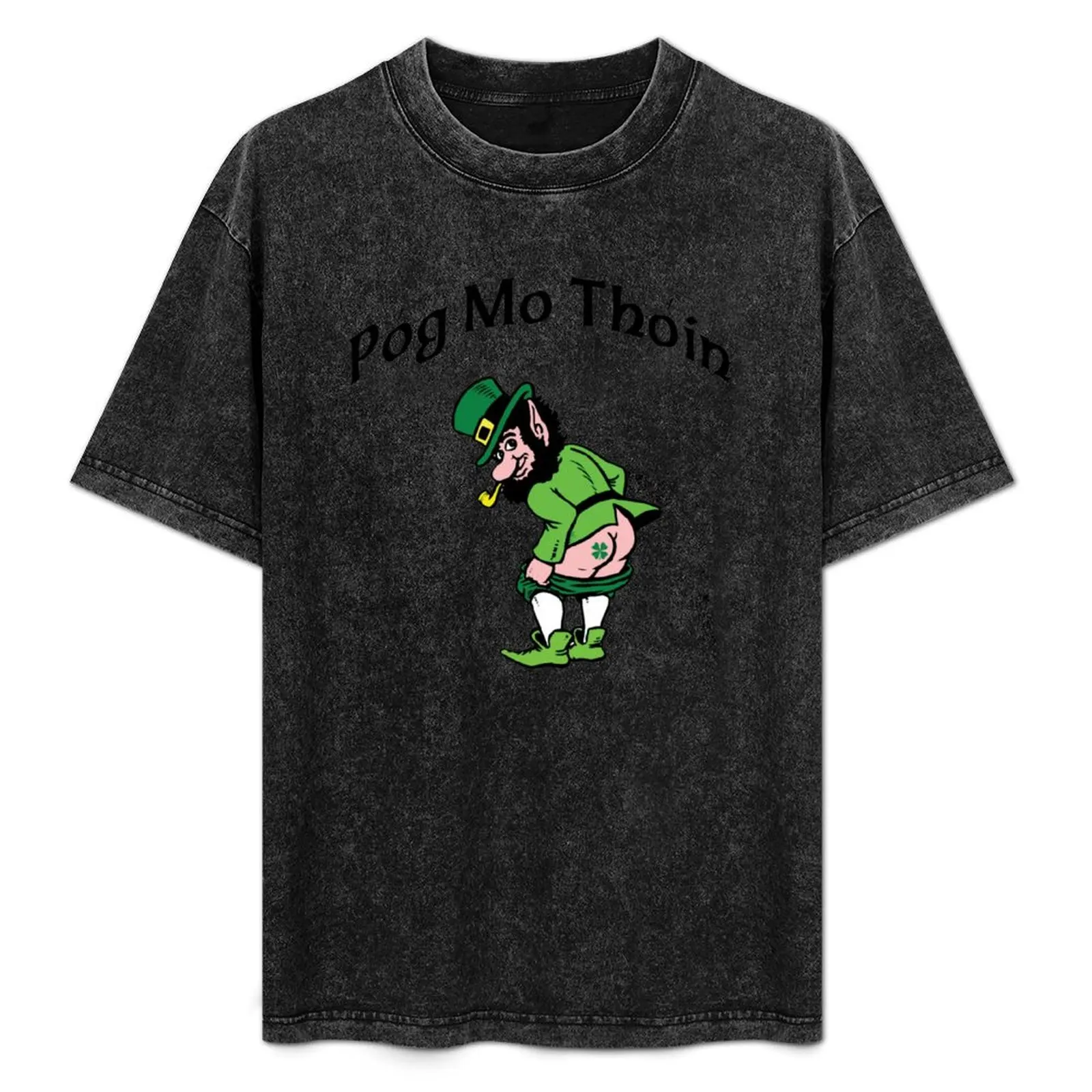 Pog Mo Thoin T-Shirt blanks custom shirt sports fans t shirts for men cotton