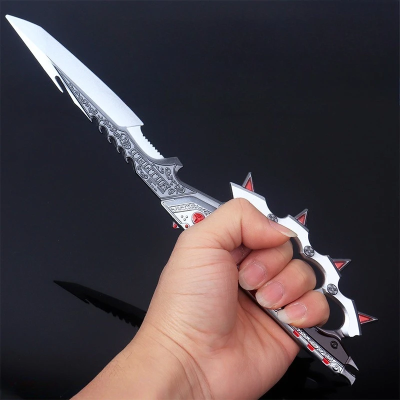 Juego de armas periféricas Delta Force Creed de 28cm/11,02 pulgadas, modelo de exhibición de escritorio, colección de adornos, regalo de cumpleaños para niñas y niños, juguetes