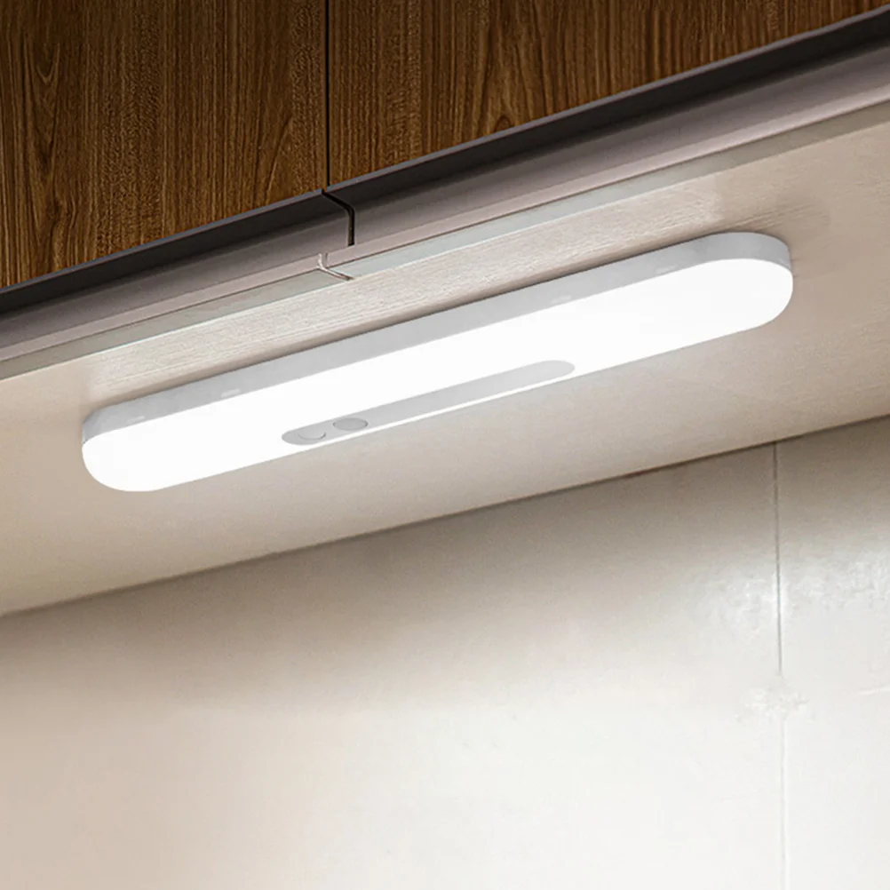 

1Pcs Intelligent Body Sensor Night Light Magnet LED Cabinet Corridor Bedside Light USB Rechargeable Adjustable Brightness Eye