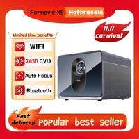 Fengmi Formovie X5 4500 Anis 2450 CVIA  Lumens 4K Laser Projector DLP Portable DTS-HD Theater Dolby Vision For Home 4K Cinema