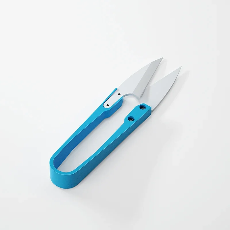 Insulated Black Blue Ceramic Scissors U-shear Non-Conductive Anti-static Mobile Phone Battery Repair Safety Scissors Hand Tools