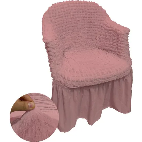 Pure Style Gossamer Lycra Flexible Wheel Washable Arm Chair Cover Chair with Arm Pouch