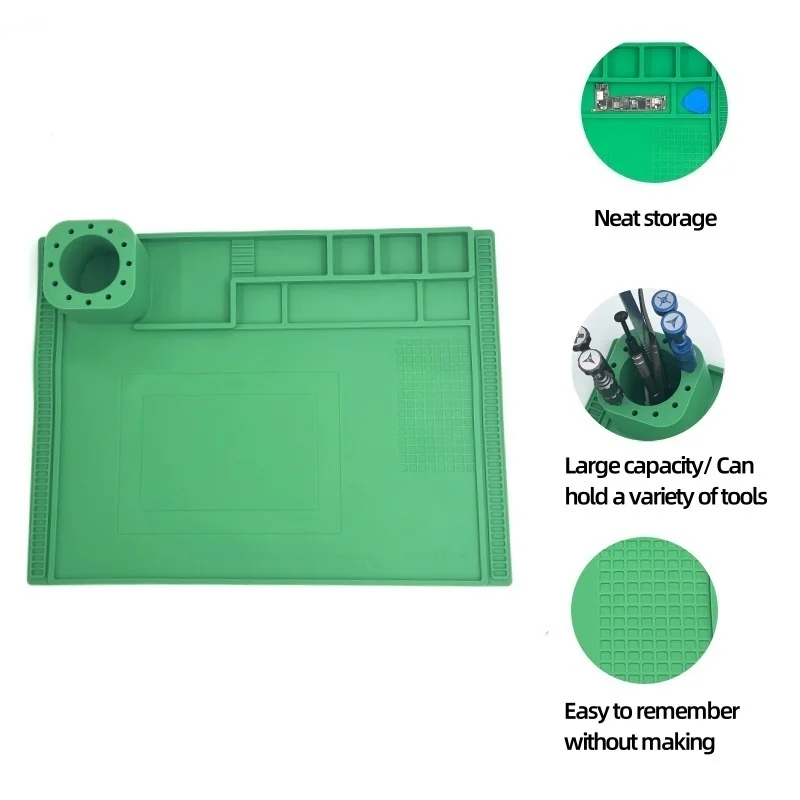 Digital Equipment Repair Remove Silicone Workbench Mobile Phone Repair Work Heat Insulation Pad Work Watch repair silicone mat