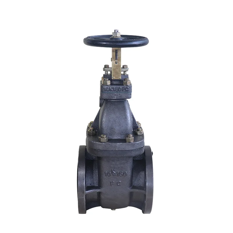 F7364 flange 10K gate valve JIS daily standard marine gate valve manual cast iron marine gate valve