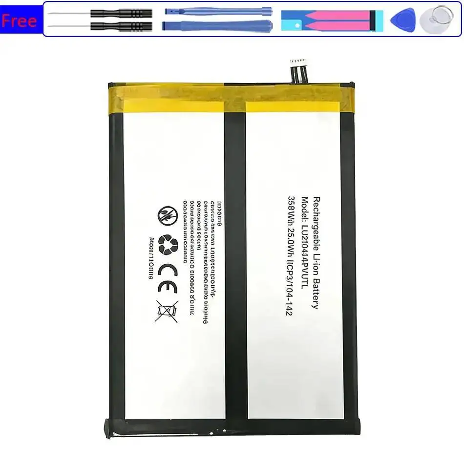 

6580 мАч для Blackview Tab 7, аккумулятор для планшета, быстрая зарядка, высокая емкость