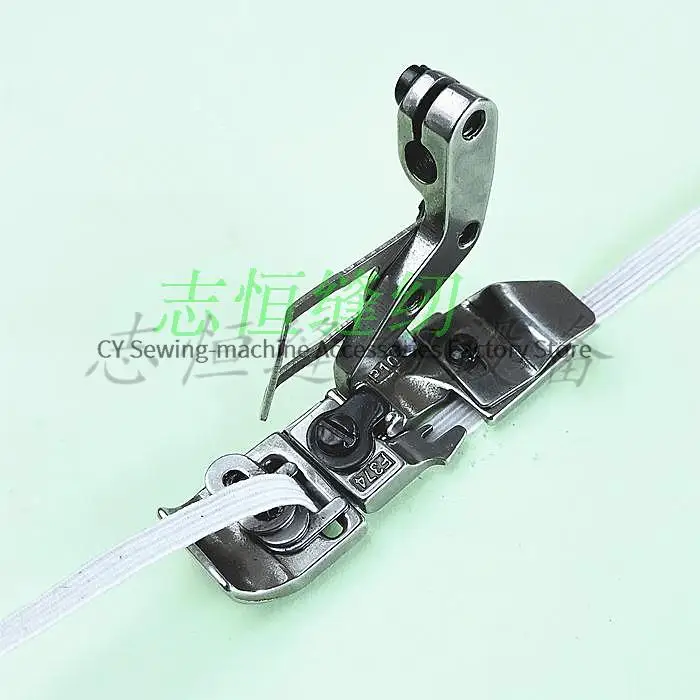 Elastic Presser Install Lace Presser Foot P101 P103 Rubber Feet for Siruba 747 700 800 988 3-Threads 4-Threads Hemming Overlock