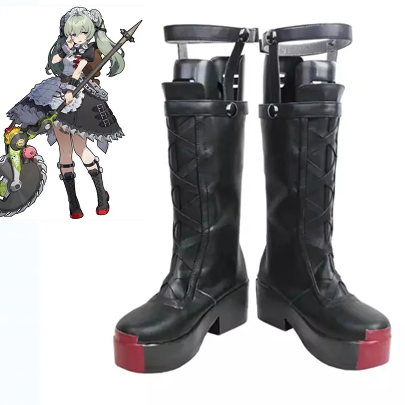 

Zenless Zone Zero Corin Wickes Обувь для косплея Костюмные ботинки Сапоги из искусственной кожи