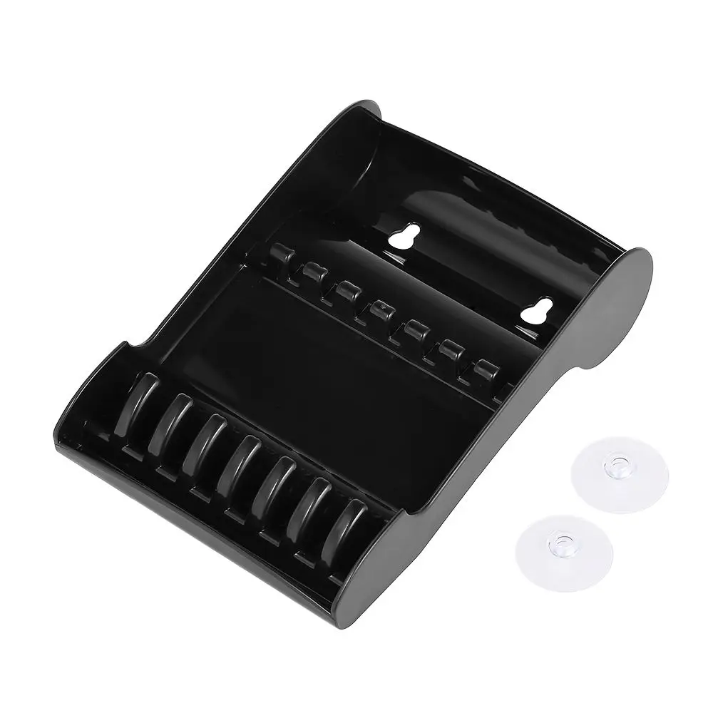 Salon Schere stehen Rack Fall Haar Schere Halter Rack 6 Halter Haars chere Organizer Aufbewahrung stablett für Friseur mit 2 Sauger