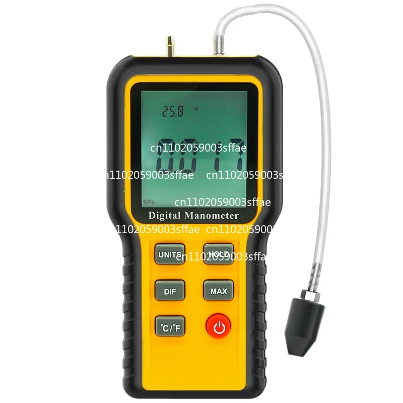 

Digital QX-1201 Negative Pressure Gauge Vacuum Air Pressure, Auto Repair Differential Pressure Gauge