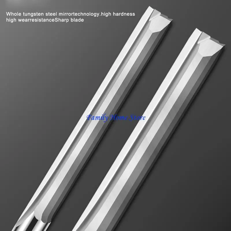 

P0uf 10pcs/Set 3,175 мм Straight Plot Flot Flot Cutter Router для дерева PVC 1/8