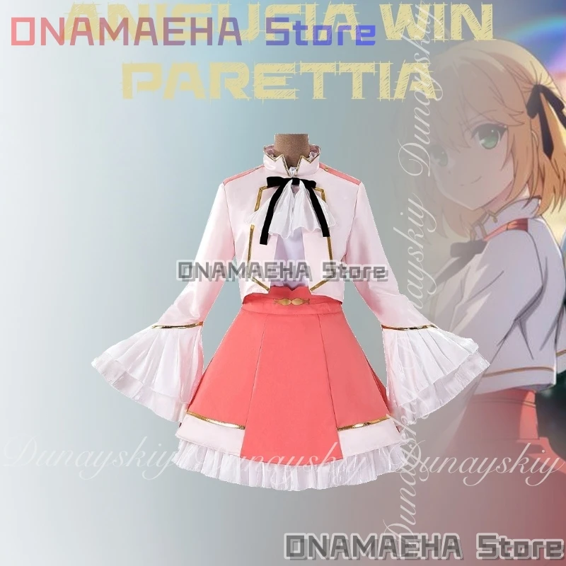 {ONAMAEHA} الثورة السحرية للأميرة المتجسخة والسيدة الشابة العبقرية أنيمي أنيسوفيا فوز Parettia DressCostume