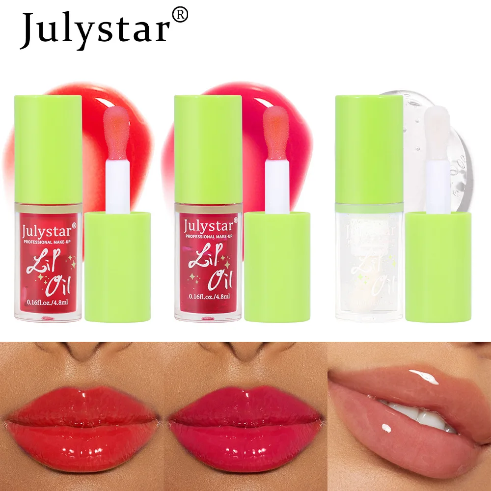 Julystar 6 Kleur Zachte Buis Lip Glazuur Lipgloss Hydraterende Lippenbalsem Transparante Kleur Lip Verhelderende Vrouwen Cosmetica