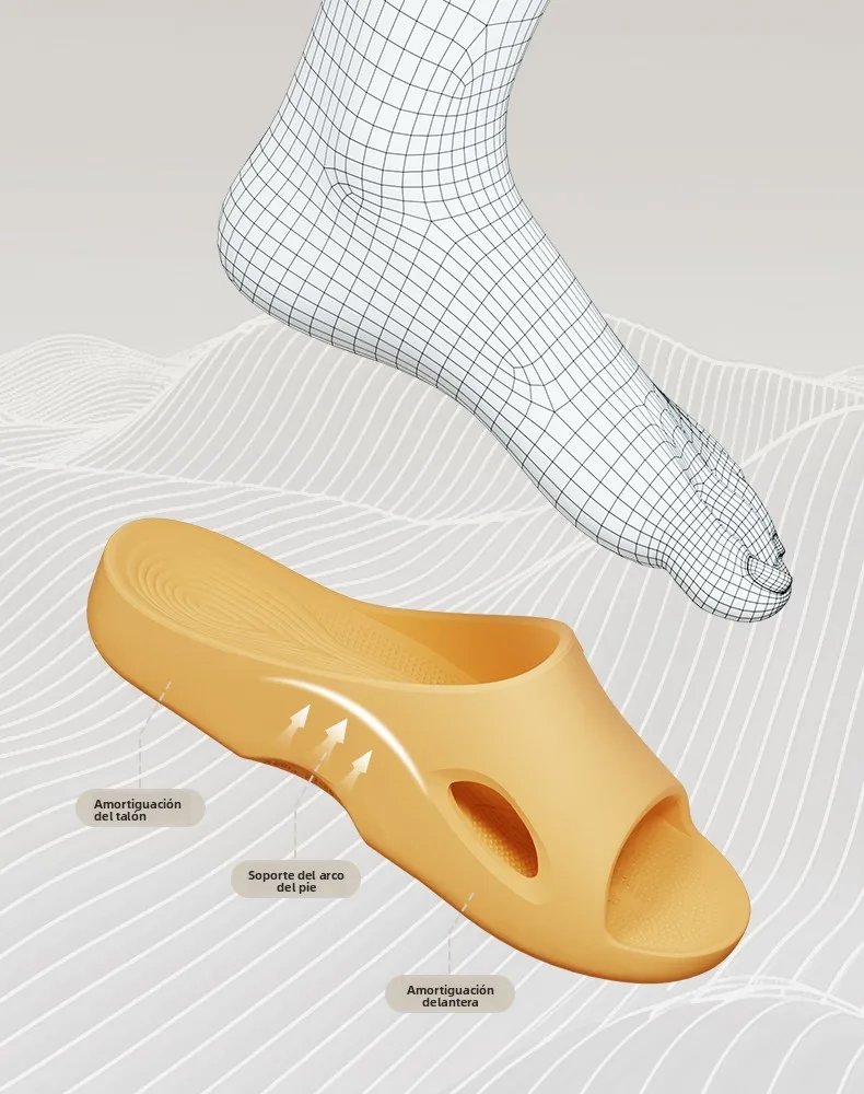 Pantuflas Youdiao para Hombre y Mujer, Específicas para Pies Planos, con Soporte de Arco, Antideslizantes, para Uso en Interi...