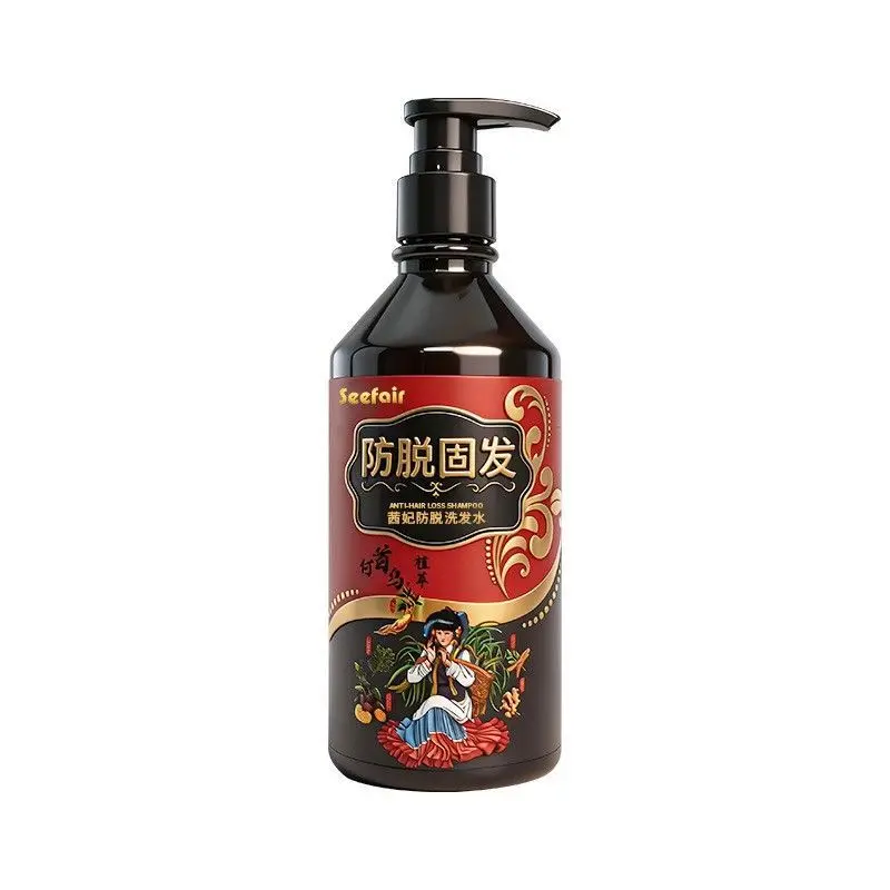 Anti Hair Fall Shampoo, Ginseng Herbal Extract, Volumizing Oil Control, Strengthen Roots, Smooth & Clean