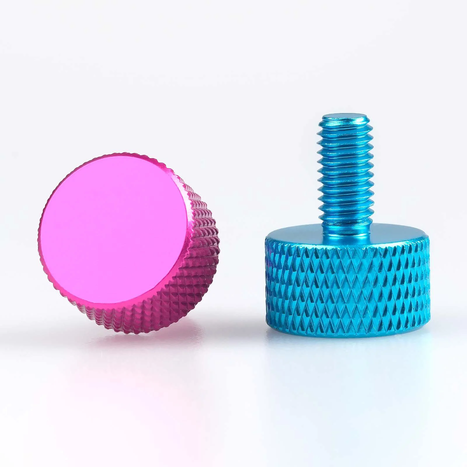 Adjustable Colorful Thumb Screws M3-M6 Aluminum Alloy for Fishing Box DIY Motor Outer Case Back Cover