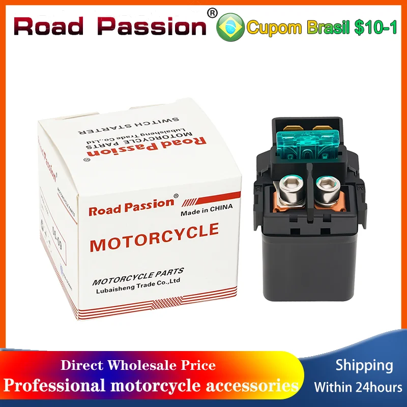 Relé de arranque para motocicleta, para honda cb cbr 250 600 750 900 929 fjs600 xr125 e kawasaki kle650 zr1100 27010-0781