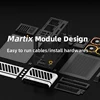 アルミニウム合金コンピューターケース,メカニックマスターc34pro,ポータブル,30.6l eatx,atx power,165mm, 360水冷,デスクトップハードウェア 6