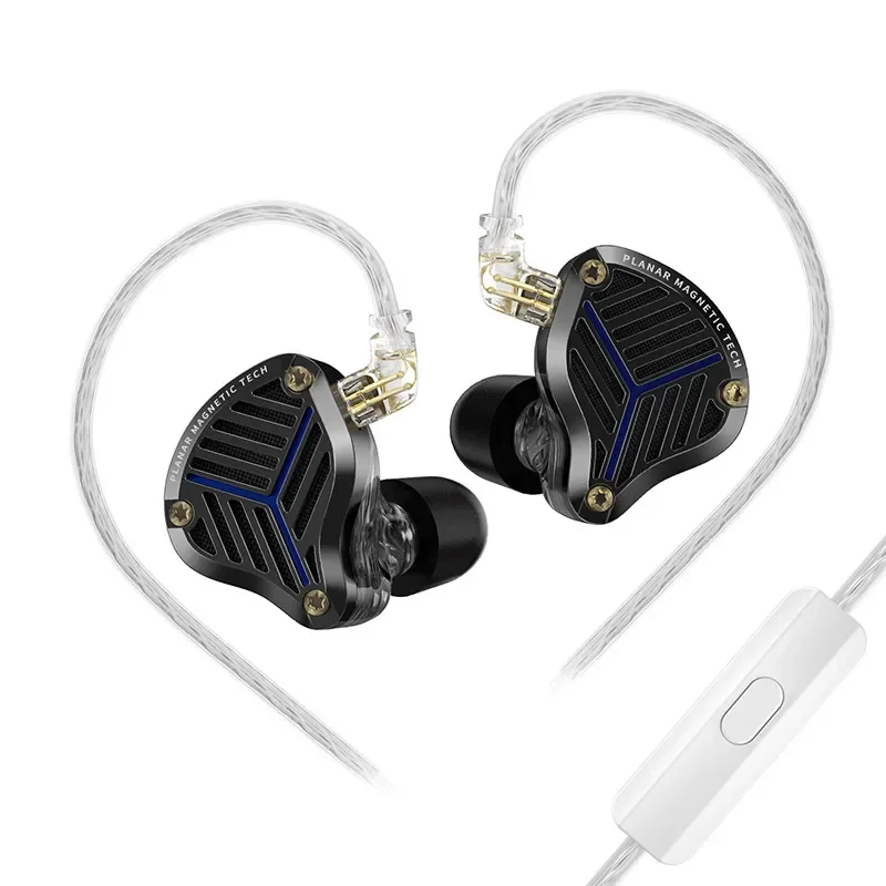KZ PRX Vierde Generatie Planar Membraan Oortelefoon HiFi Bass Oordopjes Monitor Headset Sport Muziek IEM Vervangbare Kabel