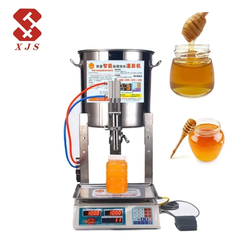 

Small Scale Semi Automatic/Manual Glass Plastic Bottle Liquid Filling Machine For Honey Water Beer Oil Perfume Alcohol Milk