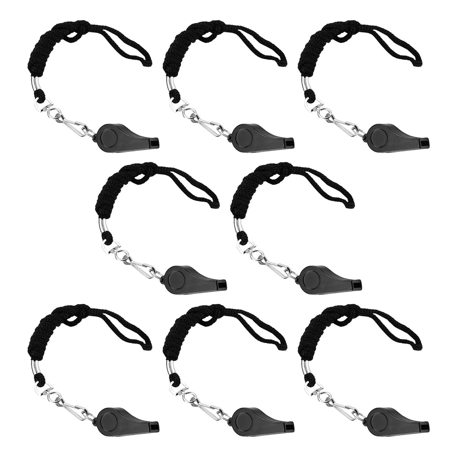 

Набор из 8 прочных металлических свистков: громкие, дальнобойные, для экстренных ситуаций, выживания, кемпинга, походов, судей, спортсменов, дрессировки животных, футбола