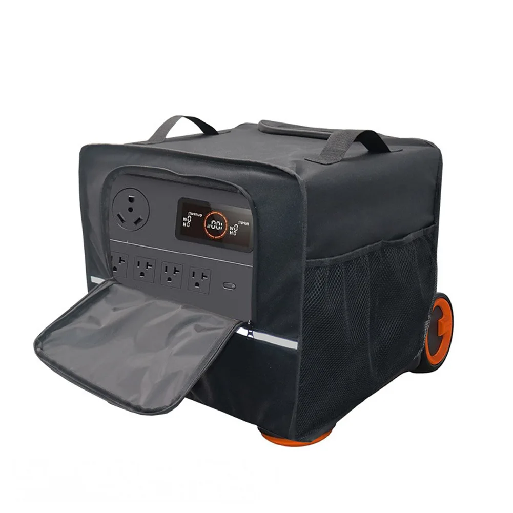 Waterproof Generator Cover Outdoor Portable Travel Generator Dust Cover 210D 420D 600D Generator Box Protective Cover Black