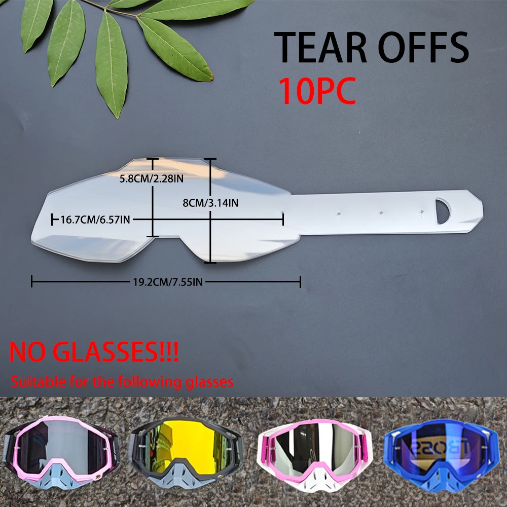 Waterproof Anti-Fog Film for Cycling Glasses, Easy Peel Disposable Lens Protector, 5/10/20PC Optional, Multiple Models Available