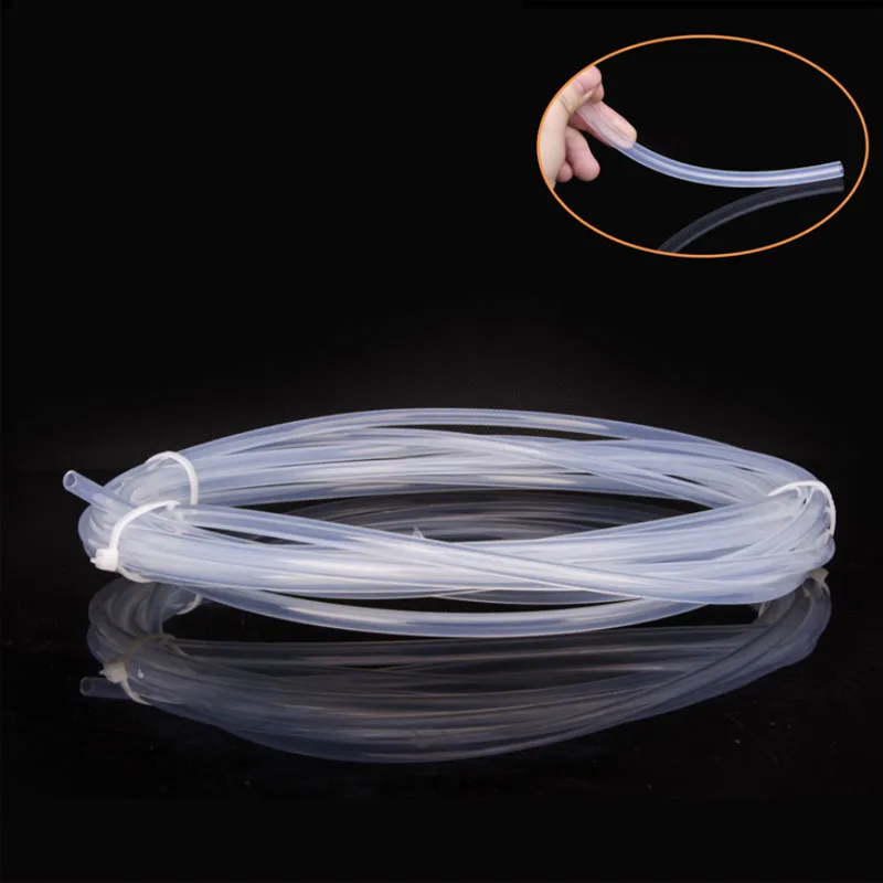 PTFE Tube PiPe 3D Printers Parts J-head Hotend Bowden Extruder ID 1mm 2mm 3mm 4mm 5mm 6mm 7mm 8mm Capricornus Hose White/Clear