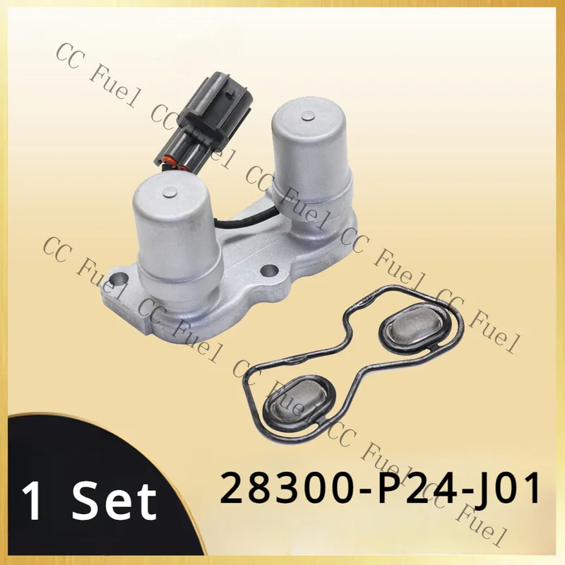 C+ Transmission LockUp Solenoid 28300-P24-J01 For 1992-2000 Honda Civic 1.5L 1.6L'
