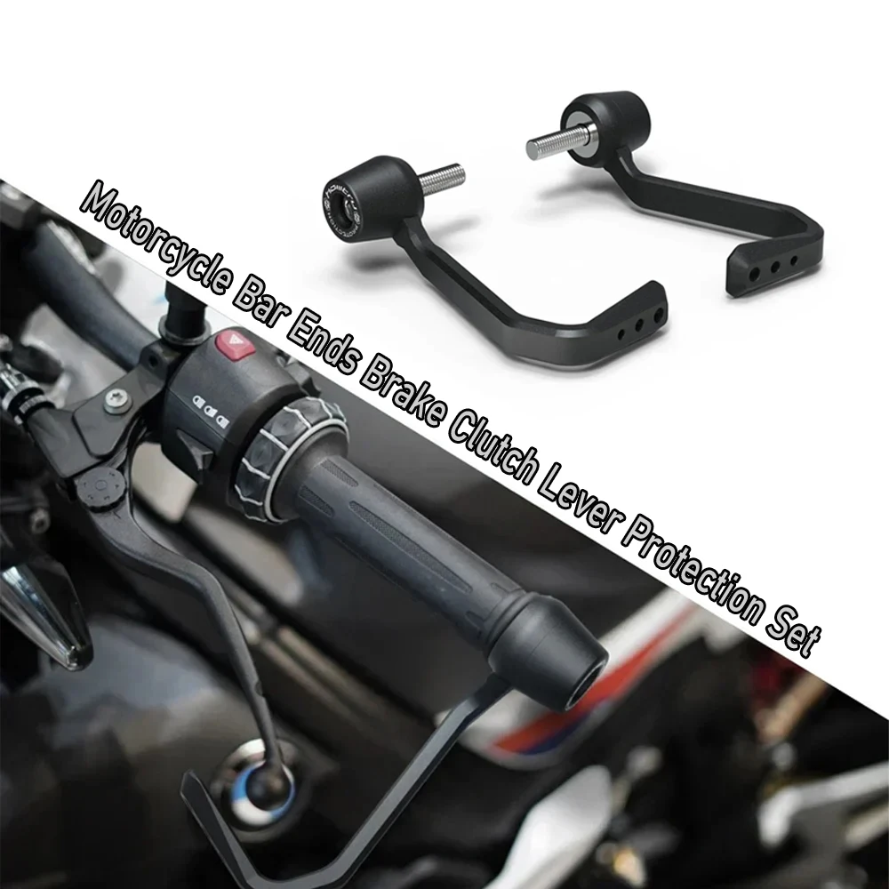 

Motorcycle Bar Ends Brake Clutch Lever Protection Set for BMW R1200R R1250R 2019-2023