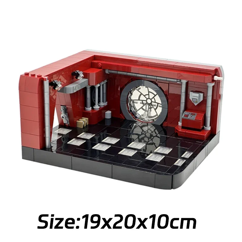 Star Movie Series Moc Building Bricks Counterattack Main Control Center Model Technology Modular Blocks Construstion Toy Gifts