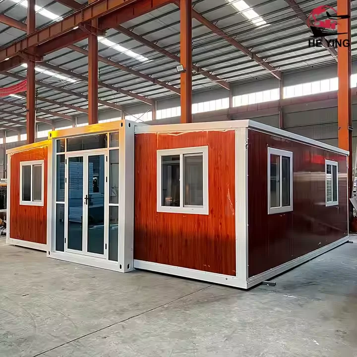 鉄骨構造20フィート拡張可能コンテナハウス40フィートホテル小型住宅オフィスハウス