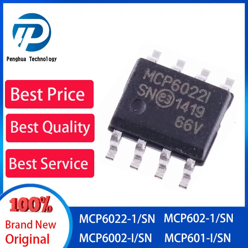 10PCS MCP6022-I/SN SOP-8 MCP6022-I SOP MCP6022 MCP6002-I/SN MCP602-I/SN MCP601-I/SN MCP6002I MCP602I MCP601I MCP602-I/P MCP602