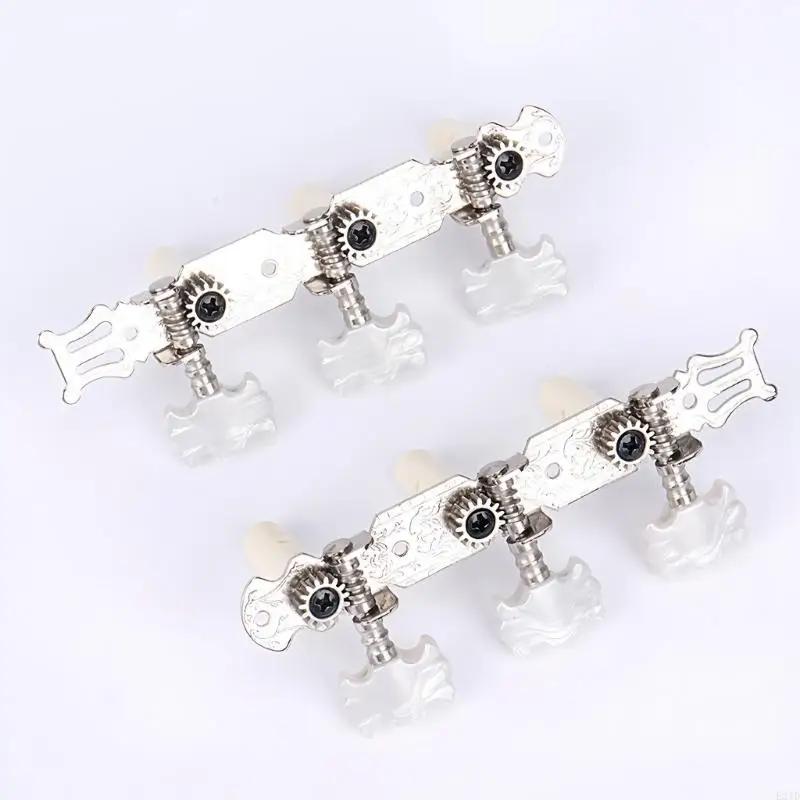 1 Pair Guitar Tailpiece Pegs Metal Texture for Various Use in Different Playing Environment with Enhancing Durability