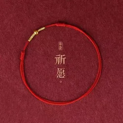 Fashion Handmade Bracelet Red Rope Lucky Bangle Women Men Lovers' Best Friends Lucky Bracelet Anklet Size Adjust Drop Shipping
