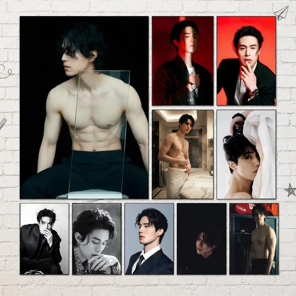 Actor L-Lee Dong Wook Poster PP Self-Adhesive Waterproof Wall Decor for Bedroom,Living Room,Dorm,Bar Aesthetic Decor Gift