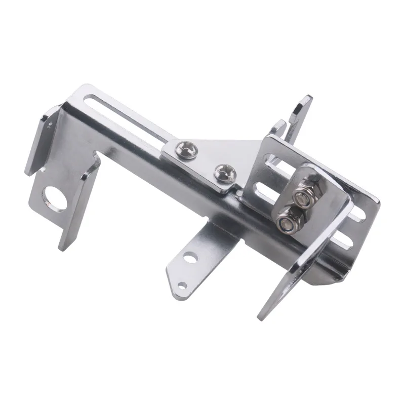 24283 Throttle and Kickdown Cable Bracket Kit,Adjustable,Chrome Steel Carburetor Linkage Bracket Fits for SBC BBC