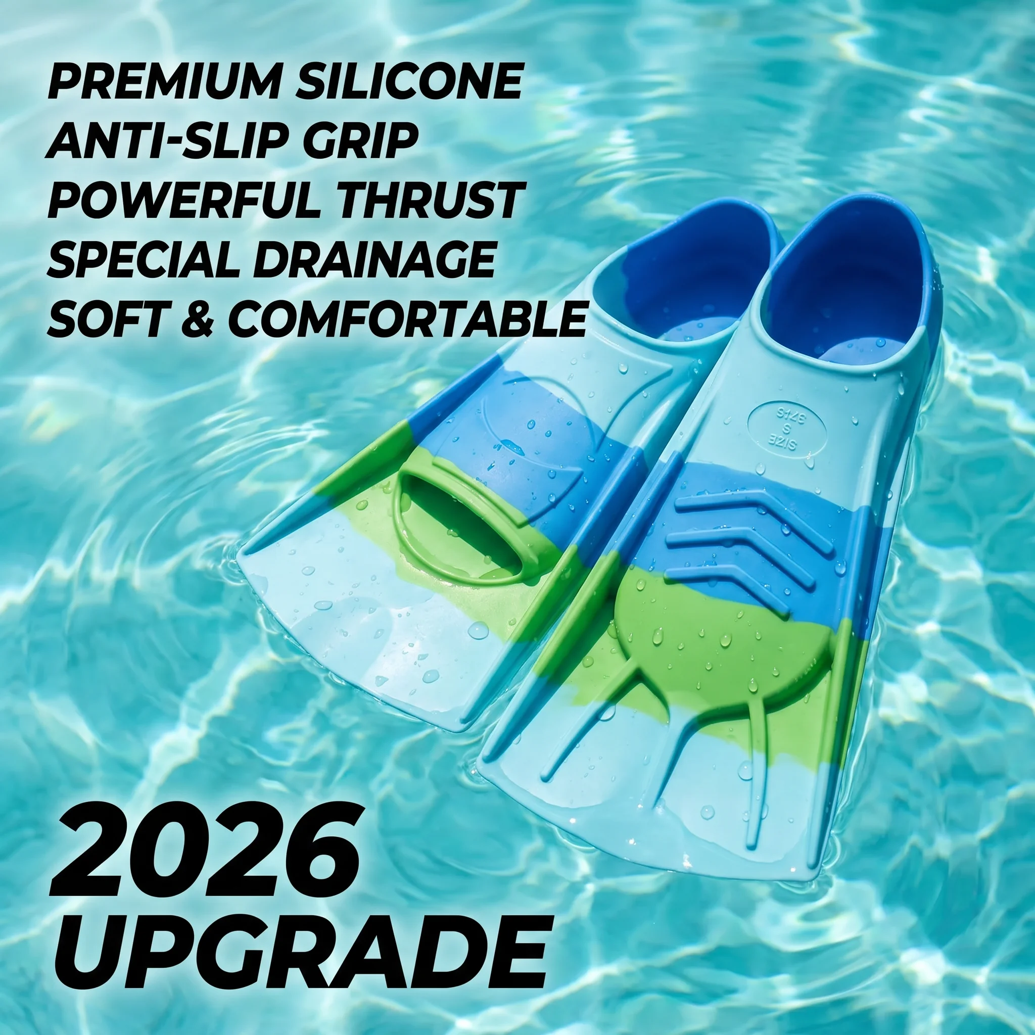 nouvelles-palmes-de-natation-ameliorees-2026-palmes-d'entrainement-pour-enfants-pour-la-natation-en-piscine-palmes-de-voyage-avec-sac-en-maille-palmes-de-natation-en-silicone