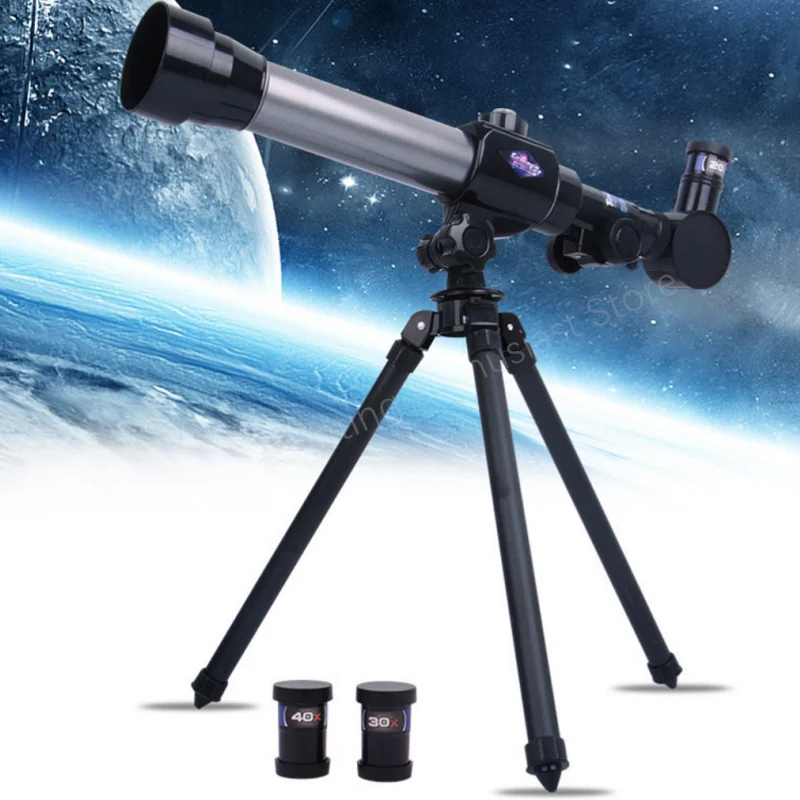 High Definition and High Magnification Professional Astronomical Telescope for Stargazing Children's Experimental Equipment