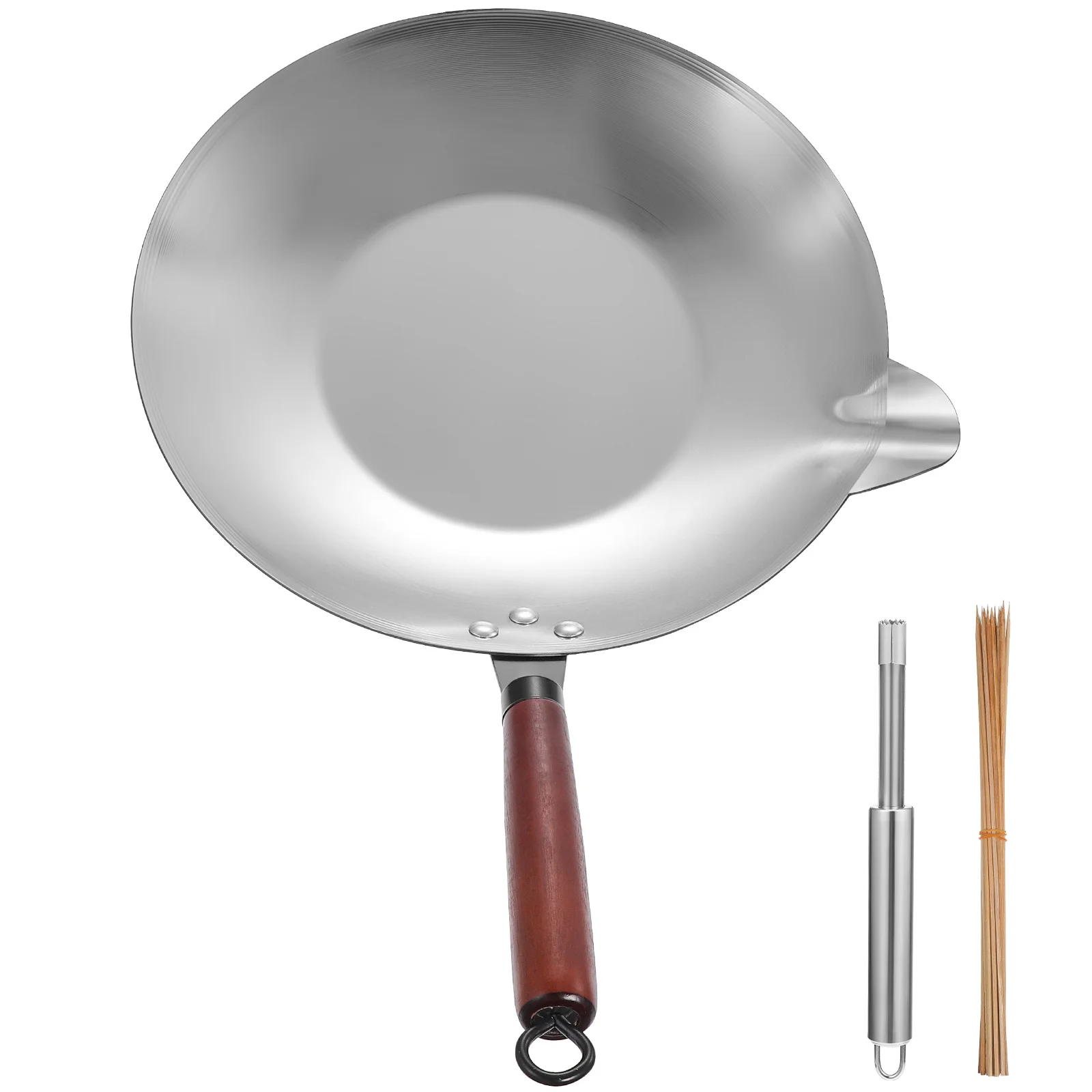 

1Set Sugar Melting Pot for Candied Making Kit with Corer Sticks Flat Bottom Duckbill Spout Easy Pour Extended Handle