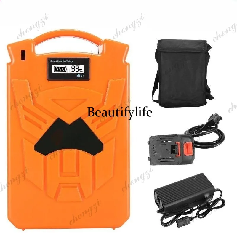 

Electric lawn multi-functional high-power lawn mower agricultural 48v backpack type