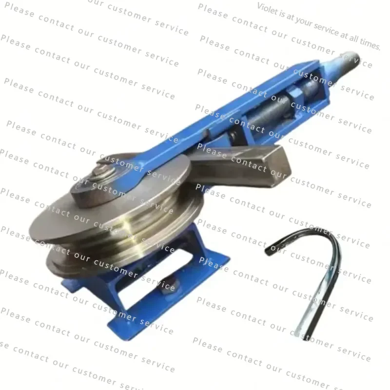 Manual Pipe Bender Hand Operated Metal Processing Machine for Aluminum Stainless Steel Alloy Pipe Tubes