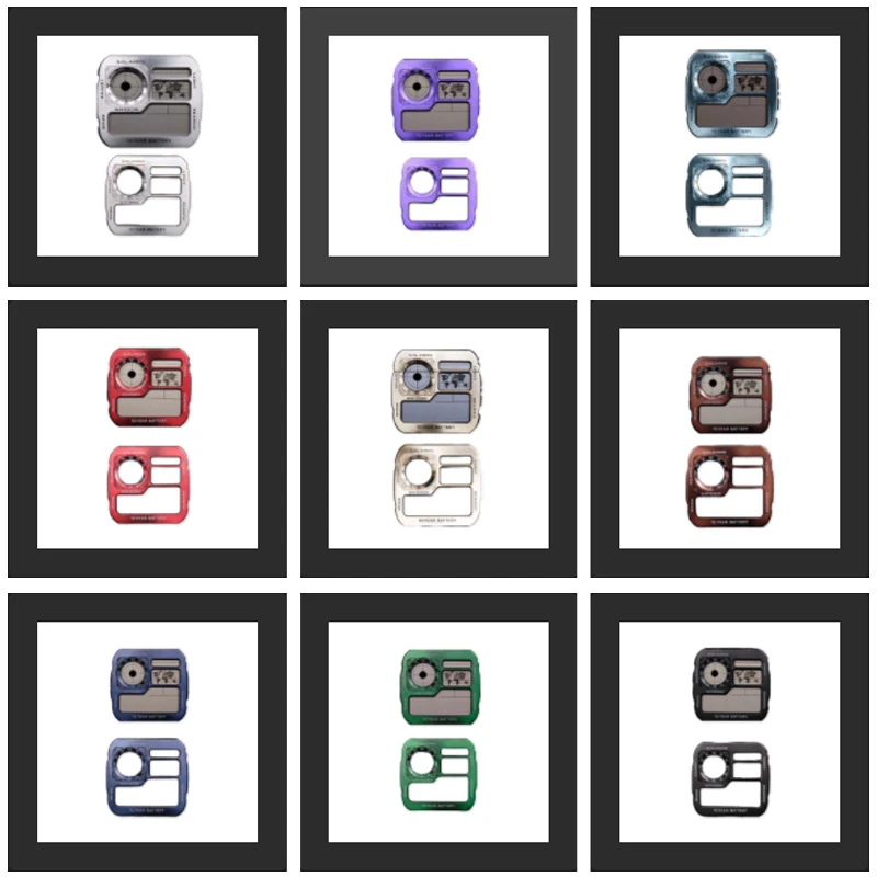 AE1200 Metal Digital Panel Mod Kit for Casio AE-1200WH/D/B Watch Dial 3299 Movement Modified Copper Watch Faces Accessories